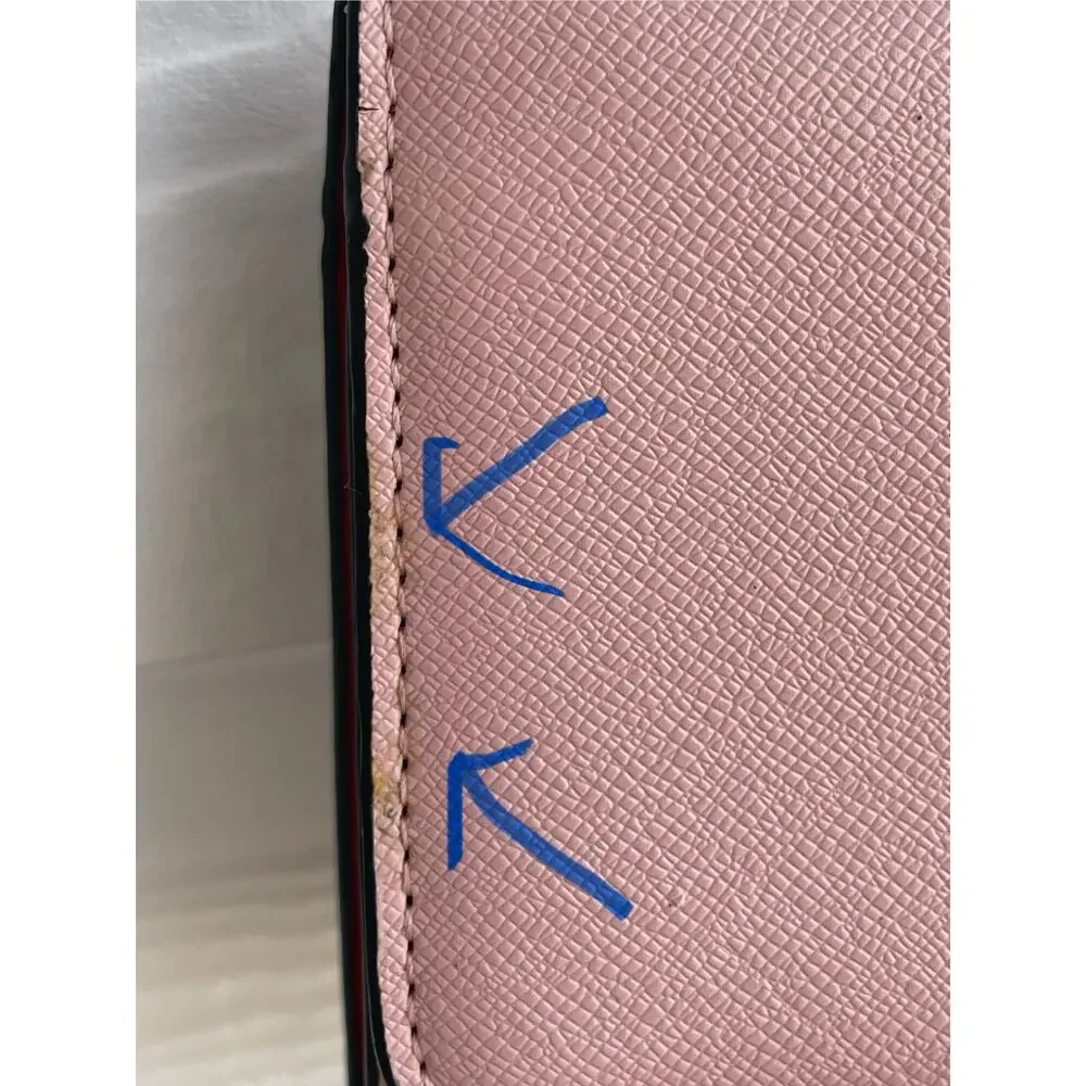 London Fog pink and red crossbody wallet  Mother's Day Valentines